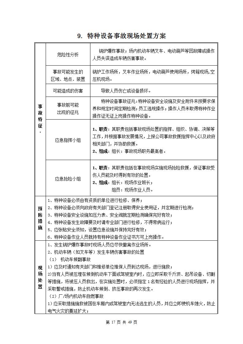 34个常见事故现场应急处置告知卡（49页）